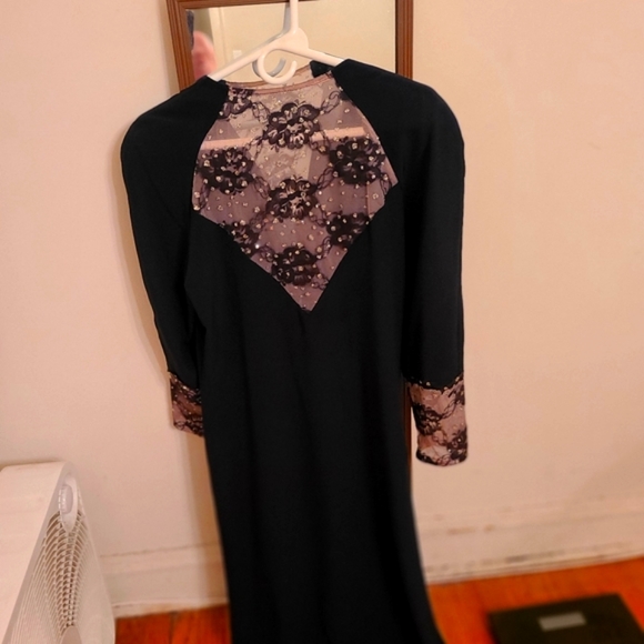 SPECTACULAR VINTAGE 1940 Style faux fur jacket and 1960s fabulous party dress - Picture 9 of 9